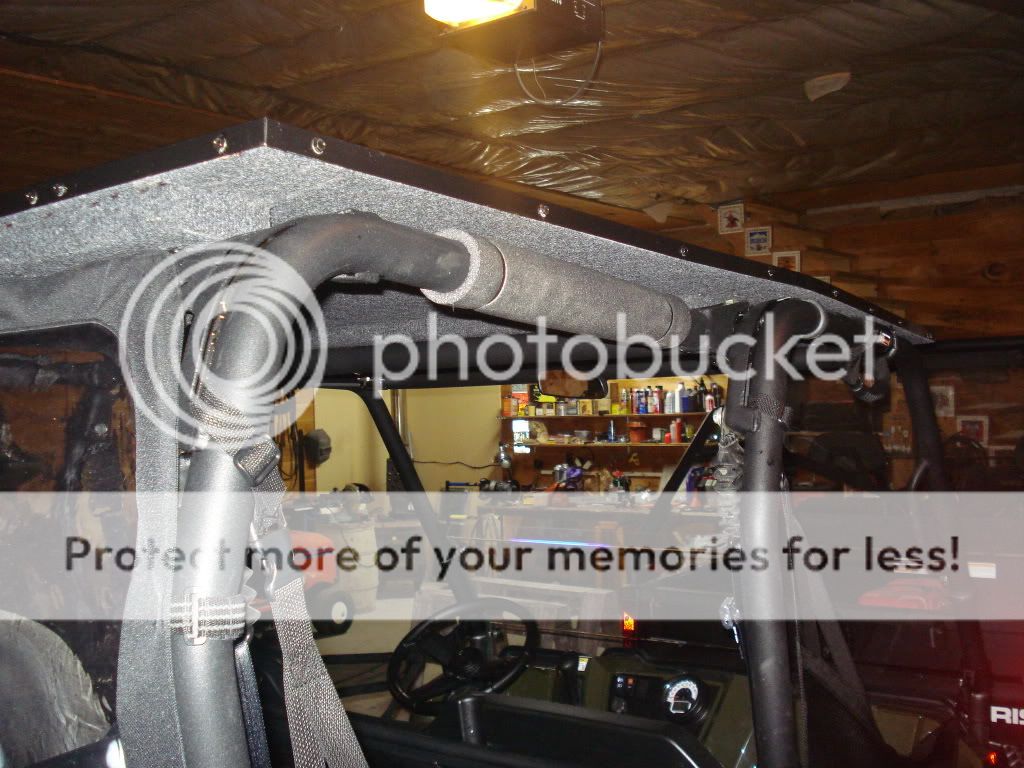 New Homemade Roof for Crew PRC Polaris Ranger Club